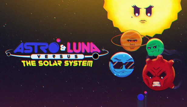 Astro & Luna VS. The Solar System 游戏封面