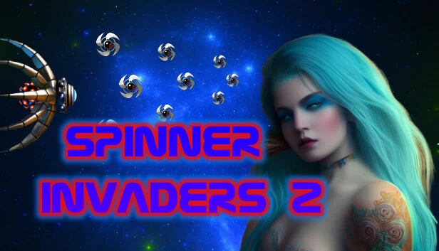 旋转入侵者2：疯狂复仇（Spinner Invaders 2: A Mad Revenge） 游戏封面