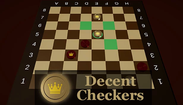 体面跳棋（Decent Checkers） 游戏封面