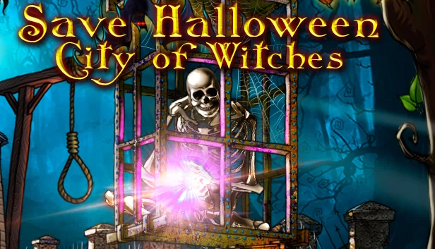 拯救万圣节：女巫之城（Save Halloween: City of Witches） 游戏封面