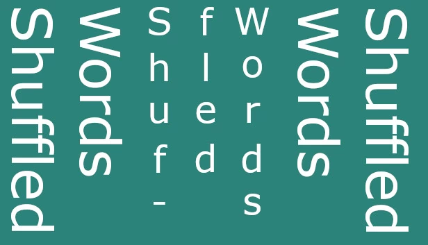 乱序单词（Shuffled Words） 游戏封面