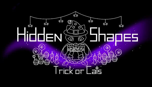 隐藏形状 - 不给猫就捣蛋(Hidden Shapes - Trick or Cats) 游戏封面