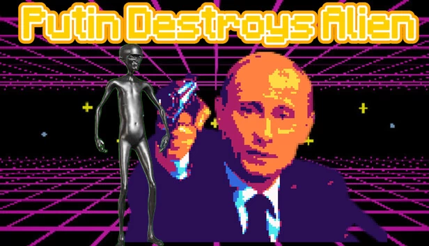 普京摧毁外星人(Putin Destroys Alien) 游戏封面