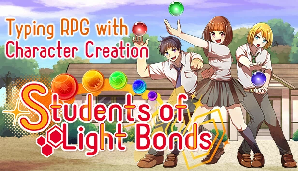 光之纽带学生 - 含角色创建的打字RPG -（Students of Light Bonds - Typing RPG with Character Creation -） 游戏封面