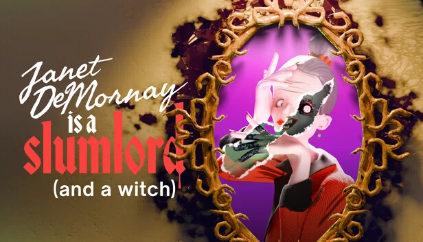 珍妮特·德莫奈是个贫民窟房东（还是个女巫）（Janet DeMornay Is A Slumlord (and a witch)） 游戏封面