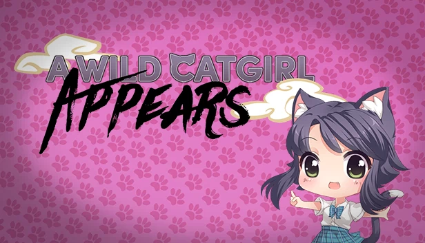 野生猫娘出现了！（A Wild Catgirl Appears!） 游戏封面