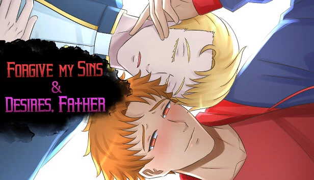 宽恕我的罪与欲，神父 - 男孩之爱（BL）视觉小说（Forgive My Sins & Desires, Father - Boys Love (BL) Visual Novel） 游戏封面