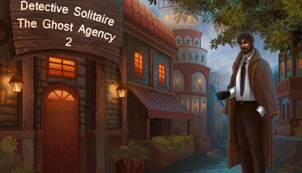 侦探纸牌：幽灵事务所2（Detective Solitaire The Ghost Agency 2） 游戏封面