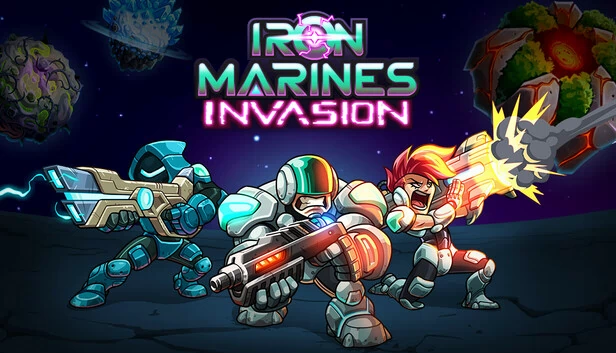 钢铁战队：入侵（Iron Marines Invasion） 游戏封面