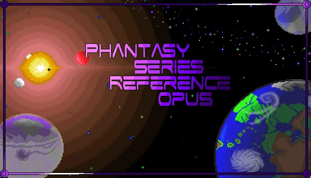 梦幻之星系列参考作品（Phantasy Series Reference Opus） 游戏封面