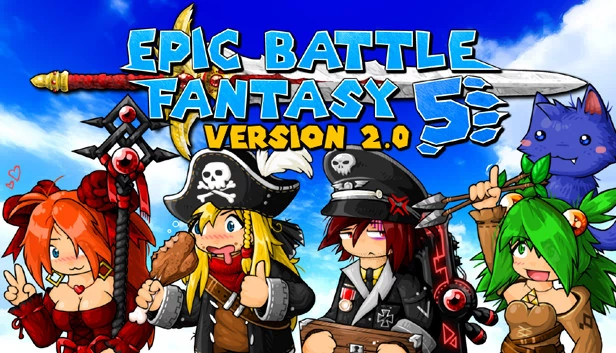 史诗战斗幻想5（Epic Battle Fantasy 5） 游戏封面