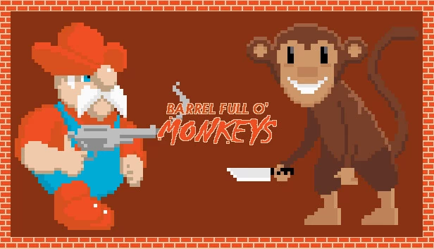 一桶猴子（Barrel Full of Monkeys） 游戏封面