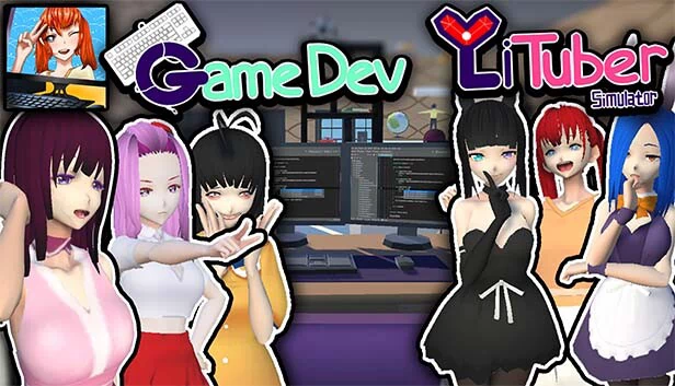 游戏开发直播模拟器（GameDev LiTuber Simulator） 游戏封面