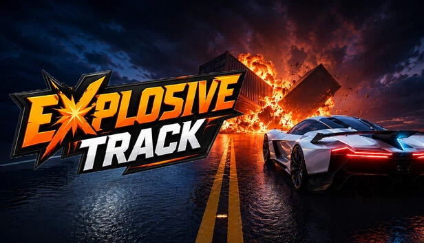 爆炸轨道 - 疯狂动作街机赛车（Explosive Track - Crazy Action Arcade Racing） 游戏封面