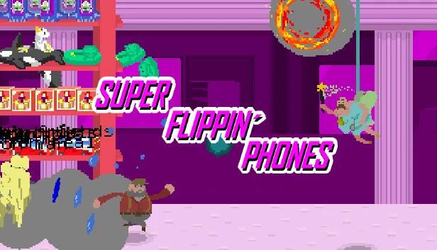 扔手机进阶版(Super Flippin' Phones) 游戏封面