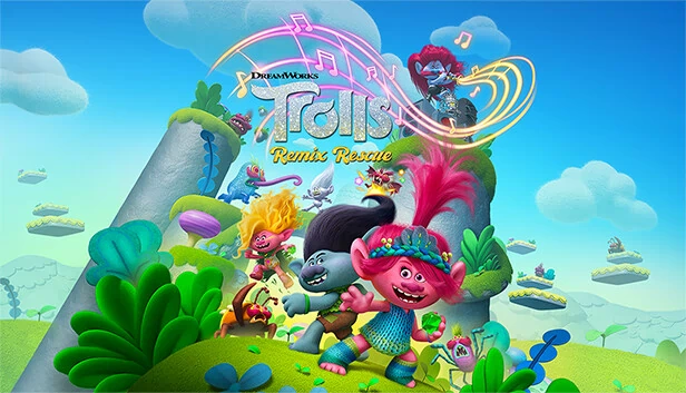 梦工厂魔发精灵：混音救援（DreamWorks Trolls Remix Rescue） 游戏封面