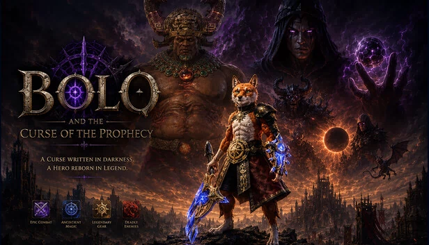 BOLO与黑暗预言的诅咒（BOLO and The curse of the Dark Prophecy） 游戏封面