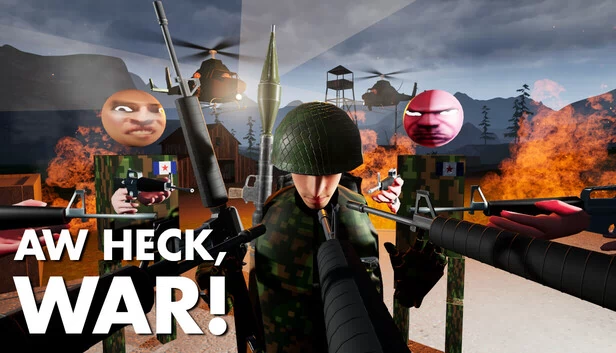 哎呀，战争！（Aw Heck, WAR!） 游戏封面
