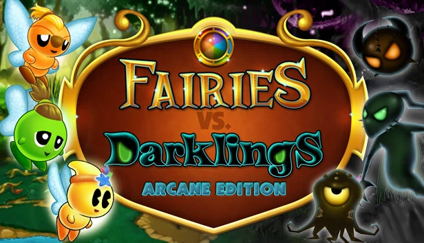 仙子大战暗灵：奥术版（Fairies vs. Darklings: Arcane Edition） 游戏封面