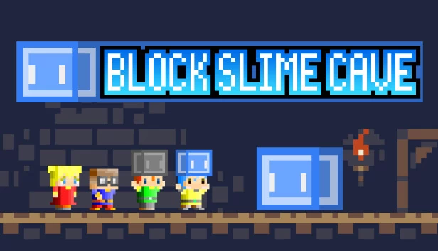 方块史莱姆洞穴（BLOCK SLIME CAVE） 游戏封面
