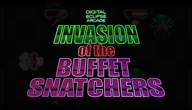Digital Eclipse Arcade: Invasion of the Buffet Snatchers 游戏封面