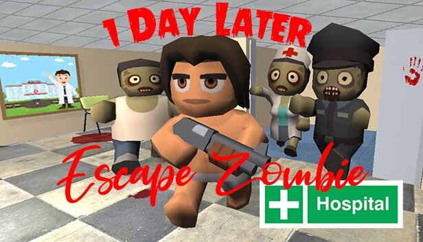 1天后：逃离僵尸医院（1 Day Later: Escape Zombie Hospital） 游戏封面