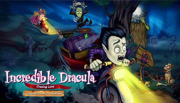 德古拉传奇：逐爱之旅 典藏版（Incredible Dracula: Chasing Love Collector's Edition） 游戏封面