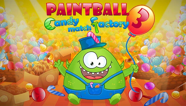 彩弹射击3 - 糖果匹配工厂（Paintball 3 - Candy Match Factory） 游戏封面