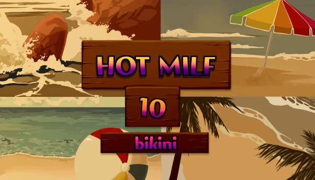 热辣 milfs 10 比基尼（Hot Milf 10 bikini） 游戏封面