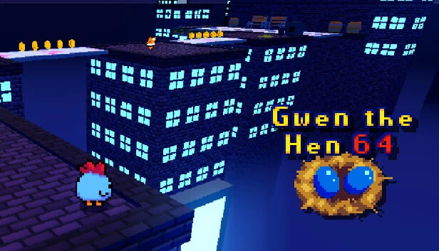 母鸡格温 64（Gwen The Hen 64） 游戏封面