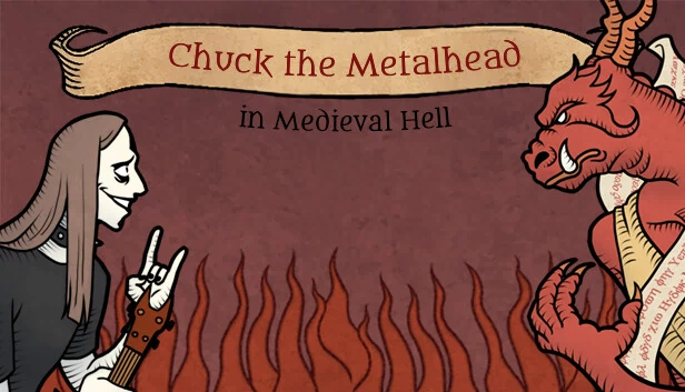 地狱中世纪里的金属头查克(Chuck the Metalhead in Medieval Hell) 游戏封面