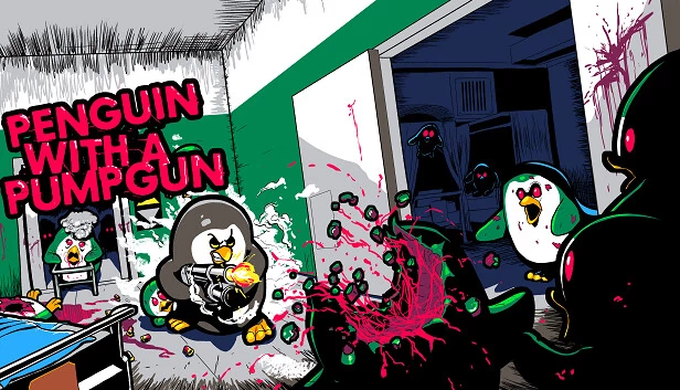 持泵枪的企鹅(Penguin with a Pumpgun) 游戏封面