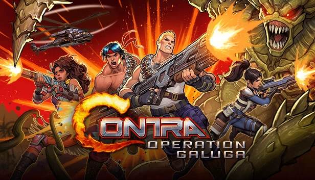 魂斗罗：加鲁加行动（Contra: Operation Galuga） 游戏封面