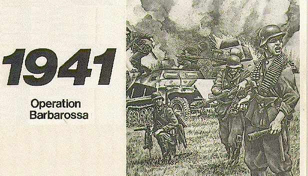1941 - 巴巴罗萨行动(1941 - Operation Barbarossa) 游戏封面