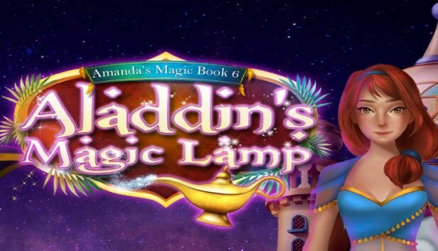 阿曼达的魔法书6：阿拉丁的神灯（Amanda's Magic Book 6: Aladdin's Magic Lamp） 游戏封面