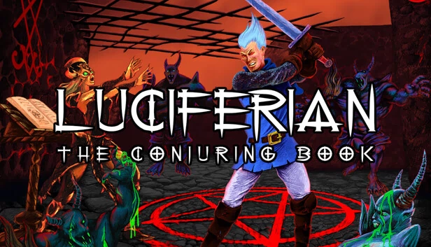路西法尼亚 - 招魂书（Luciferian - The Conjuring Book） 游戏封面