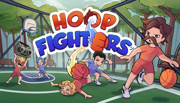 Hoop Fighters: Party Basketball 游戏封面