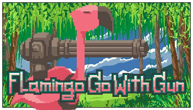 火烈鸟持枪出击（Flamingo Go With Gun） 游戏封面