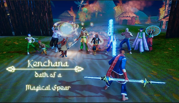 肯查娜：魔法长枪的誓言（Kenchana : Oath of a Magical Spear） 游戏封面