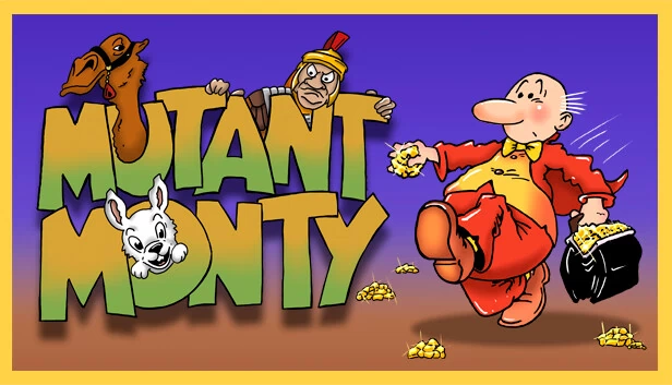 变异蒙蒂（C64/CPC/Spectrum）（Mutant Monty (C64/CPC/Spectrum)） 游戏封面