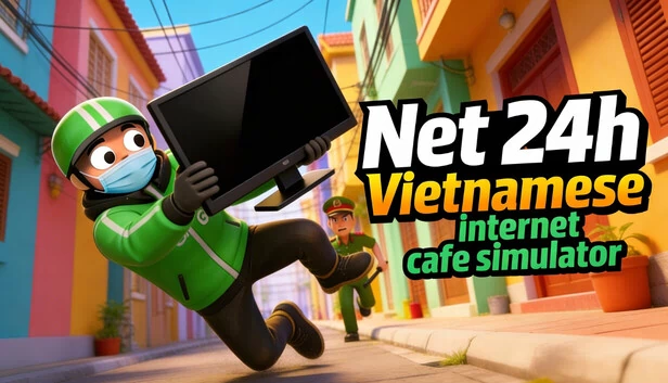 Net 24h：越南网吧模拟器（Net 24h: Vietnamese Internet Cafe Simulator） 游戏封面