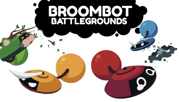 扫帚机器人战场（Broombot Battlegrounds） 游戏封面