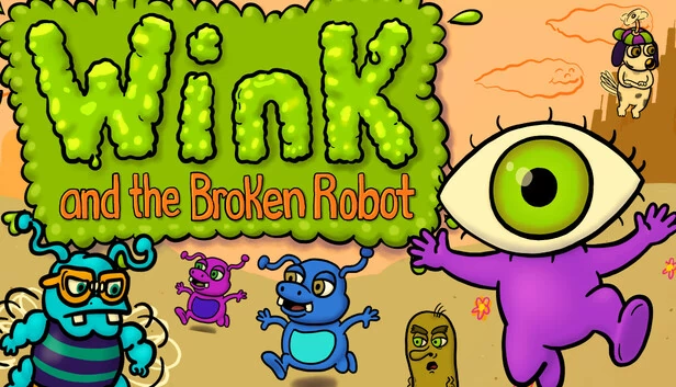 温克与破损机器人（Wink & the Broken Robot） 游戏封面