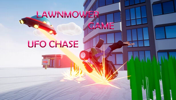 割草机游戏：UFO追逐（Lawnmower Game: Ufo Chase） 游戏封面