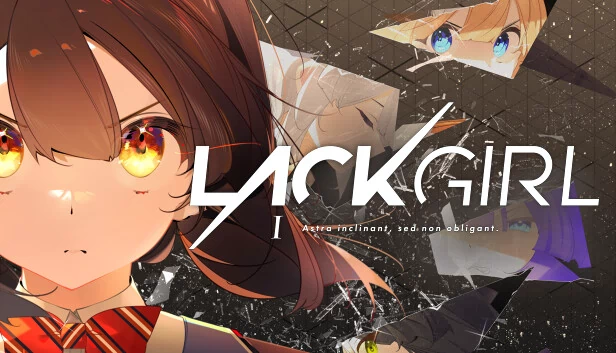 缺女孩 I - “星辰指引，而非束缚。（『LACKGIRL I - "Astra inclinant, sed non obligant."』） 游戏封面