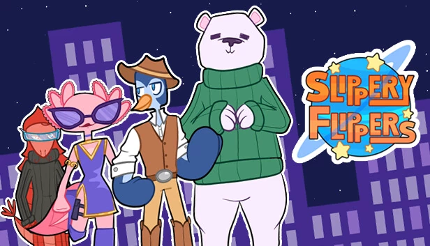 滑溜溜的鳍：第一集 - 神之护符（Slippery Flippers: Episode One - Amulet of the Gods） 游戏封面