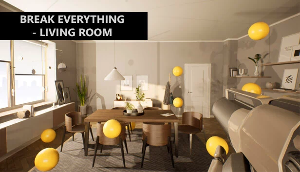 破坏一切 - 客厅（Break Everything - Living room） 游戏封面