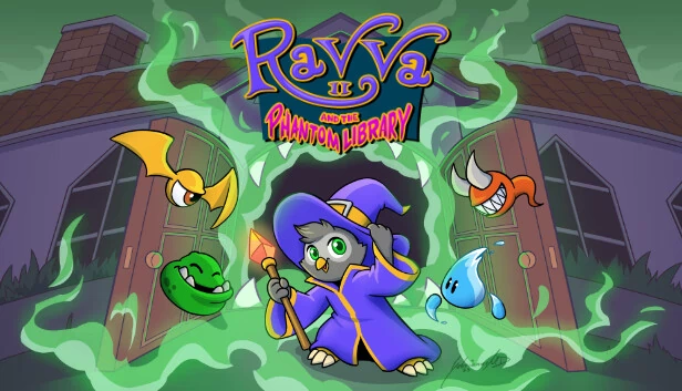 拉瓦与幻影图书馆（Ravva and the Phantom Library） 游戏封面