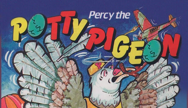 珀西如厕鸽（C64/Spectrum）（Percy the Potty Pigeon (C64/Spectrum)） 游戏封面