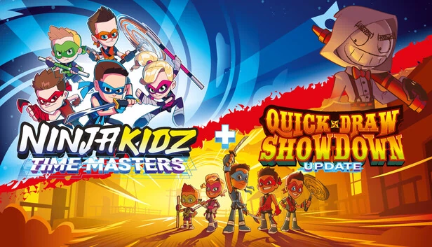 忍者小子：时间大师（NINJA KIDZ: TIME MASTERS） 游戏封面
